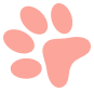 Left Paw design element banner
